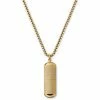 Otsu Egan | Limited Edition Frosted Gold-tone Pill Necklace -MEN NECKLACES shop 1 1.1add876bec5b4c0a1f486dedc88fefc8