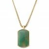 Arkai Orisun | Gold-Tone & Green Taiwanese Jade Stone Box Chain Necklace -MEN NECKLACES shop 1 1.e39d87d0eeb90b0b12c95f108ca6dffe 1