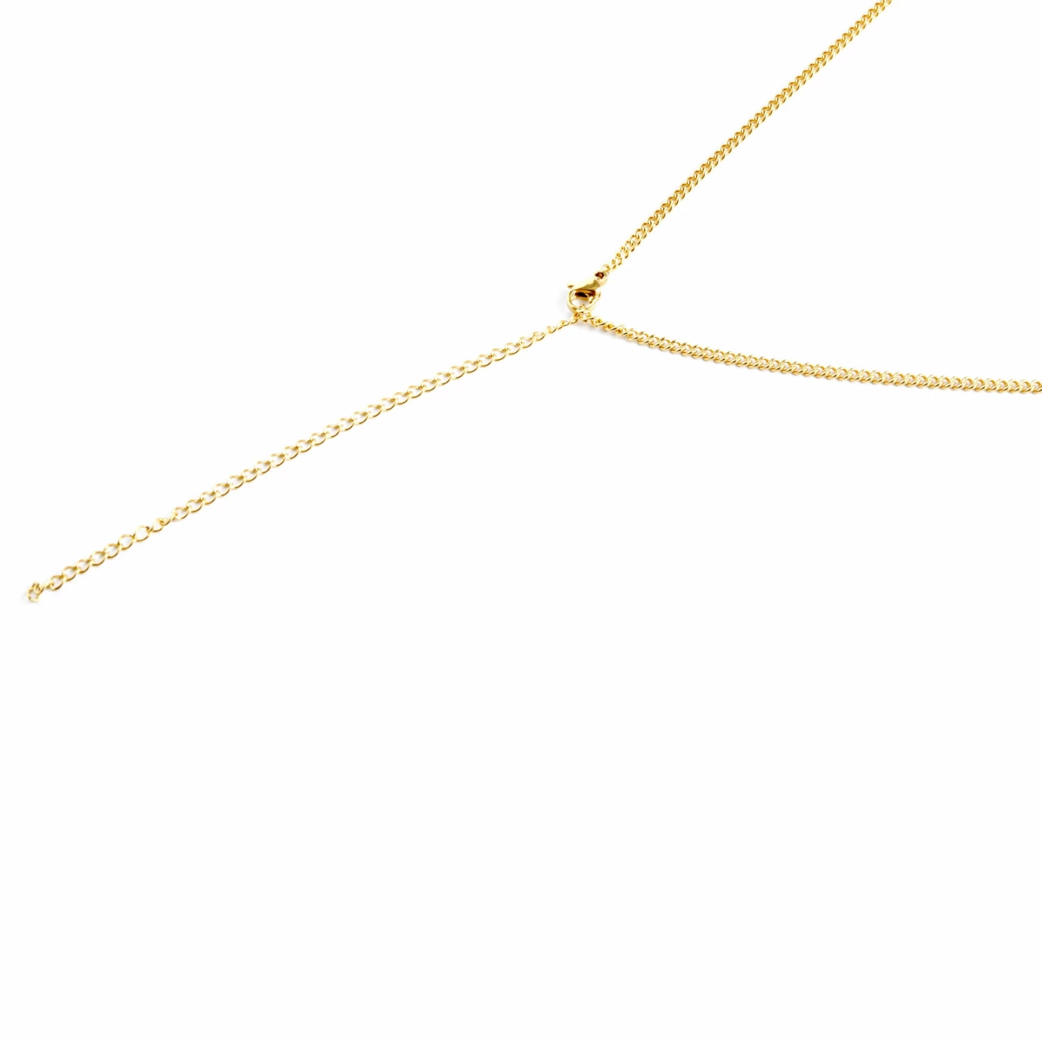 Lucleon Iconic | Gold-Tone Anchor Curb Chain Necklace 5 Lucleon Iconic | Gold-Tone Anchor Curb Chain Necklace - Image 3
