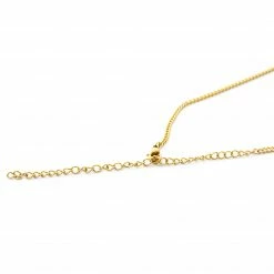 Lucleon Iconic | Gold-Tone Cross Curb Chain Necklace -MEN NECKLACES shop 1 2 121 1 90