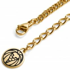 Lucleon Gold-Tone Viking Anchor Wheat Chain Necklace 10 Lucleon Gold-Tone Viking Anchor Wheat Chain Necklace -MEN NECKLACES shop 10 2 anchh