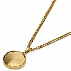 Seizmont Ace | Gold-tone 7 Poker Chip Pendant Necklace -MEN NECKLACES shop 10 31f66c4f3f3a07f351cb8b89a20880953