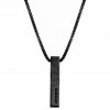 Arkai Rico | Black Stainless Steel Rectangular Box Chain Necklace 1 Arkai Rico | Black Stainless Steel Rectangular Box Chain Necklace -MEN NECKLACES shop 12 16b5de7875b17549d6cb2e2eaba23deb8