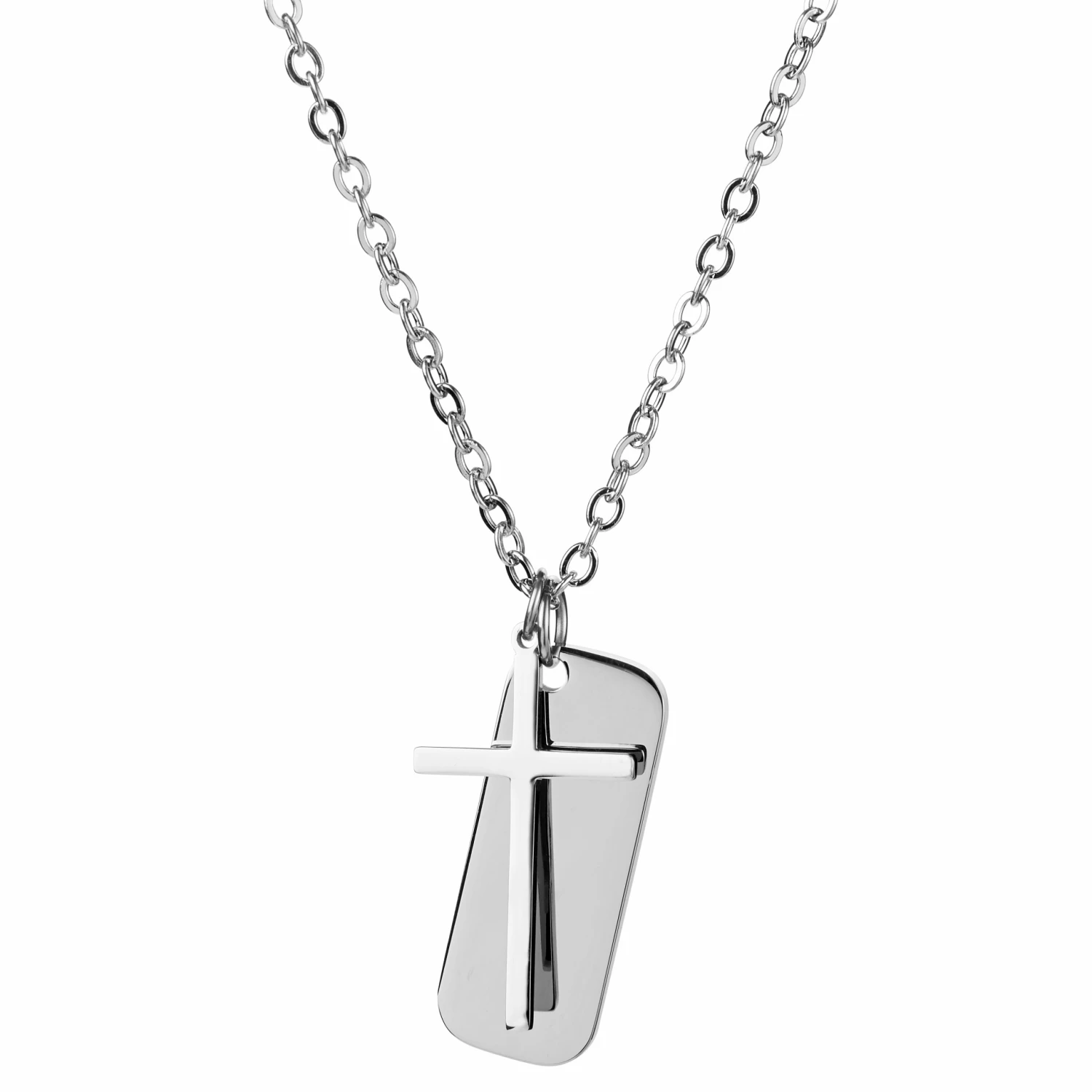 Fort Tempus Immanuel Cross & Dog Tag Necklace 8 Fort Tempus Immanuel Cross & Dog Tag Necklace - Image 6