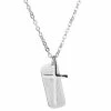 Fort Tempus Immanuel Cross & Dog Tag Necklace 2 Fort Tempus Immanuel Cross & Dog Tag Necklace -MEN NECKLACES shop 12 3 copy 16