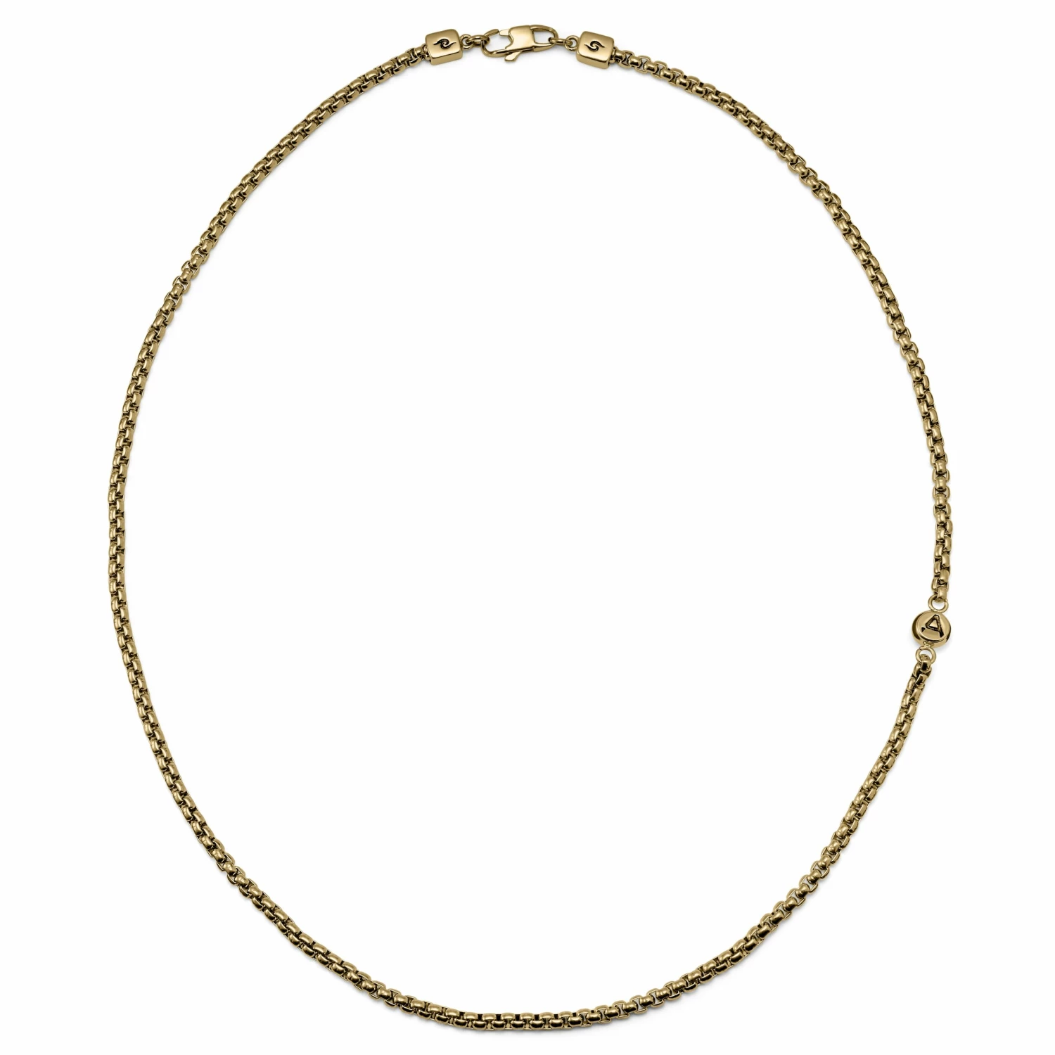 Arkai Rico | Gold-Tone Box Chain Necklace 5 Arkai Rico | Gold-Tone Box Chain Necklace - Image 3