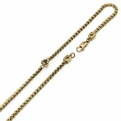 Arkai Rico | Gold-Tone Box Chain Necklace 11 Arkai Rico | Gold-Tone Box Chain Necklace -MEN NECKLACES shop 13 39f199e530b80d5afacb0686194613c96