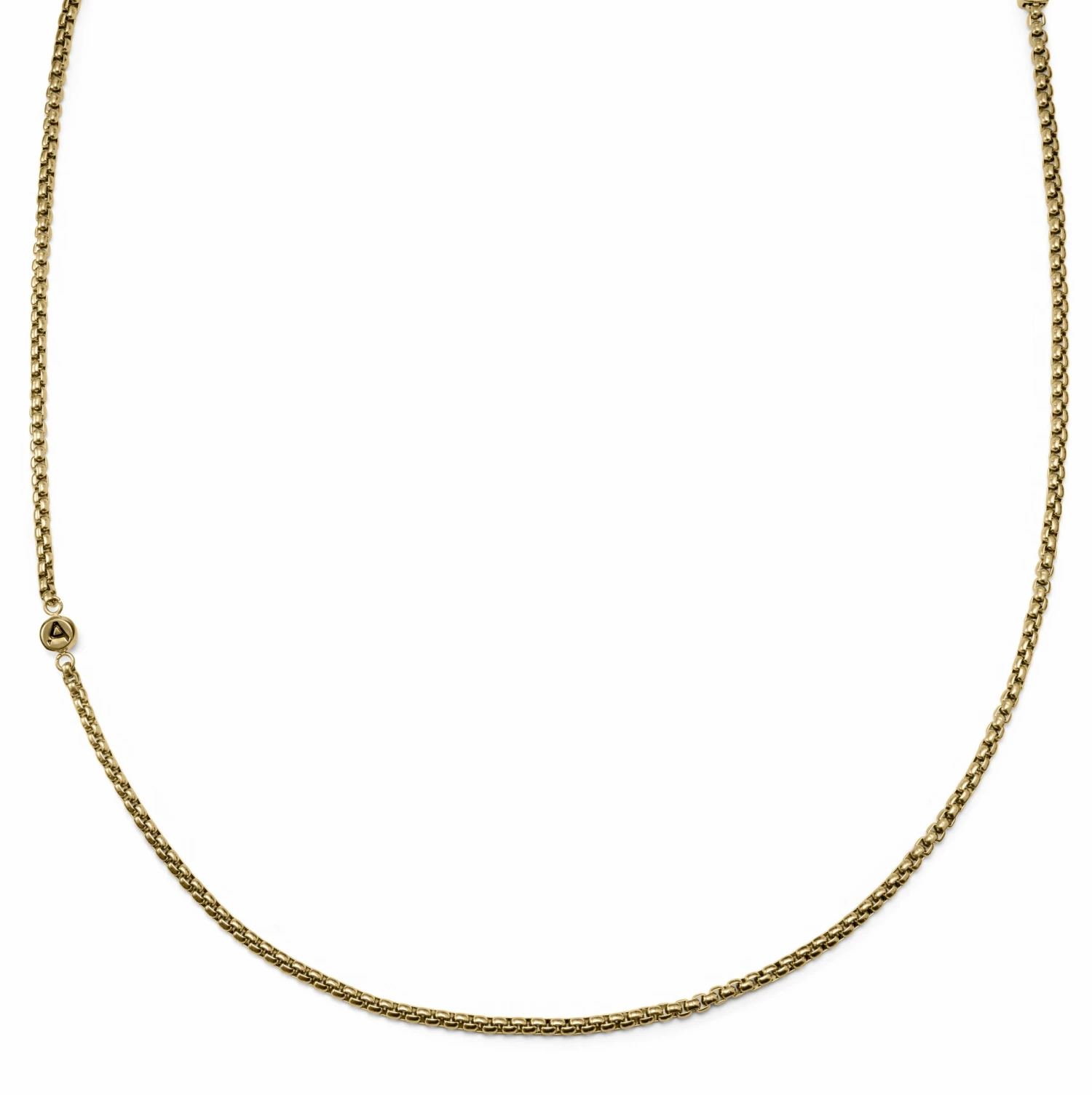 Arkai Rico | Gold-Tone Box Chain Necklace 3 Arkai Rico | Gold-Tone Box Chain Necklace