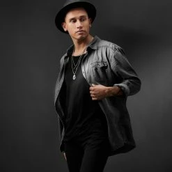 Arkai Orisun | Silver-Tone Stainless Steel Onyx & Sodalite Necklace Layering Set 11 Arkai Orisun | Silver-Tone Stainless Steel Onyx & Sodalite Necklace Layering Set -MEN NECKLACES shop 14 2 24649