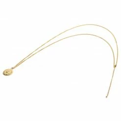 Lucleon Iconic | Gold-Tone Hindu Curb Chain Necklace -MEN NECKLACES shop 14 3 94