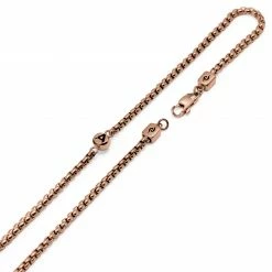 Arkai Rico | Rose Gold-Tone Box Chain Necklace -MEN NECKLACES shop 14 3eb5fdced1989897f7f27815200c18713