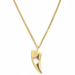 Lucleon Iconic | Gold-Tone Cutout Curb Chain Necklace