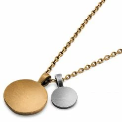 Lucleon Obelius | Vintage Gold-Tone Pegasus & Silver-Tone Atlantis Trident Cable Chain Necklace -MEN NECKLACES shop 15 314f49f03bca12616b66c28a66965db12