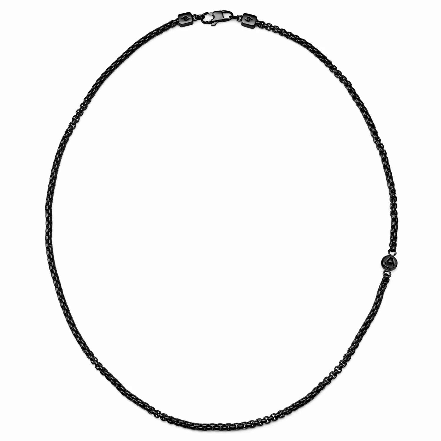 Arkai Rico | Black Stainless Steel Box Chain Necklace 5 Arkai Rico | Black Stainless Steel Box Chain Necklace - Image 3