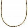 Lucleon Amager | 6 mm Gold-Tone Rope Chain Necklace -MEN NECKLACES shop 16 2607e50957e778123e9f0e31a36e5ec79