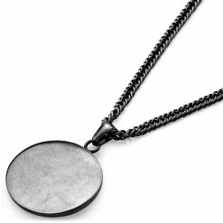 Lucleon Sanctus | Vintage Silver-Tone Stainless Steel Virgin Mary Wheat Chain Necklace -MEN NECKLACES shop 16 38ea7bfcfef7f827452d815f83a643670