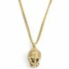 Lucleon Iconic | Gold-Tone Buddha Curb Chain Necklace 2 Lucleon Iconic | Gold-Tone Buddha Curb Chain Necklace -MEN NECKLACES shop 17 1 5 1 146 1 1