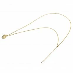 Lucleon Iconic | Gold-Tone Buddha Curb Chain Necklace -MEN NECKLACES shop 17 3 63 1