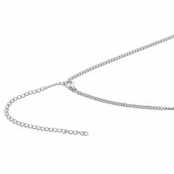 Lucleon Iconic | Silver-Tone Stainless Steel Buddha Curb Chain Necklace -MEN NECKLACES shop 17 4 32