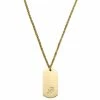 Lucleon Zodiac | Gold-Tone Sagittarius Star Sign Dog Tag Cable Chain Necklace 1 Lucleon Zodiac | Gold-Tone Sagittarius Star Sign Dog Tag Cable Chain Necklace -MEN NECKLACES shop 2 1.40c77960f72e34cbf7aa973518fa8f8d