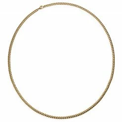Lucleon 1/8" (3 mm) Gold-Tone Chain Necklace -MEN NECKLACES shop 2 1.9853a5ec76c93129ff9d7848af649d95 2