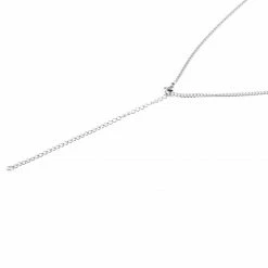 Lucleon Iconic | Silver-Tone Skull Curb Chain Necklace -MEN NECKLACES shop 2 2 240
