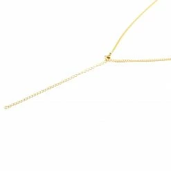 Lucleon Iconic | Gold-Tone Skull Curb Chain Necklace -MEN NECKLACES shop 2 2 241