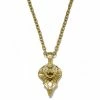 Moody Mason Gold-Tone Cobra Head Cable Chain Necklace -MEN NECKLACES shop 21472 1