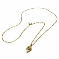 Moody Mason Gold-Tone Cobra Head Cable Chain Necklace 9 Moody Mason Gold-Tone Cobra Head Cable Chain Necklace -MEN NECKLACES shop 21472 3