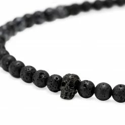 Arkai Rico | Black Stainless Steel Box Chain & Lava Rock/Snowflake Obsidian Necklace Set 11 Arkai Rico | Black Stainless Steel Box Chain & Lava Rock/Snowflake Obsidian Necklace Set -MEN NECKLACES shop 24 2600bd89cdab1617e7a4b1bd6f402d41b