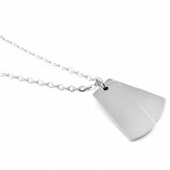 Lucleon Silver-Tone Stainless Steel Motivational Dog Tag Cable Chain Necklace 10 Lucleon Silver-Tone Stainless Steel Motivational Dog Tag Cable Chain Necklace -MEN NECKLACES shop 26 2 22