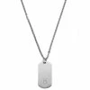 Lucleon Zodiac | Silver-Tone Stainless Steel Taurus Star Sign Dog Tag Cable Chain Necklace -MEN NECKLACES shop 27 1aa8f376c69f563130ae6c55ee061d7e4
