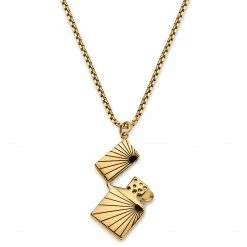 Otsu Egan | Gold-Tone Lighter Box Chain Necklace