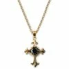 Lucleon Gold-Tone With Gothic Cross Cable Chain Necklace -MEN NECKLACES shop 3 1.0a6d2dab2fe2b92d4a0709bfc6042c0e