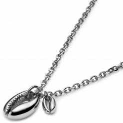 Waykins Atlantis | Cowrie Shell Double Pendant Necklace -MEN NECKLACES shop 3 2atlpen