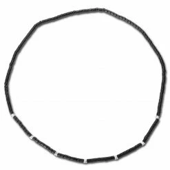 Waykins Simple Black Beaded Necklace -MEN NECKLACES shop 32 285570902475ffecb45693bffc97fb26f