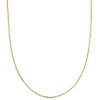 Fort Tempus 2 mm Gold-Tone Cable Chain Necklace -MEN NECKLACES shop 32 2 20