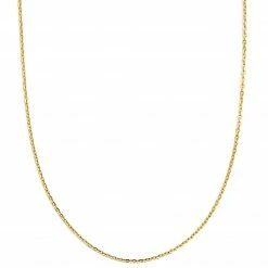 Fort Tempus 2 mm Gold-Tone Cable Chain Necklace