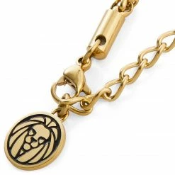 Lucleon Gold-Tone Anchor & Skull Wheat Chain Necklace 11 Lucleon Gold-Tone Anchor & Skull Wheat Chain Necklace -MEN NECKLACES shop 4 1sidro