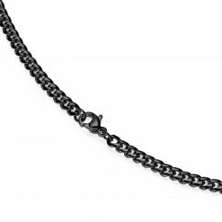 Lucleon 1/8" (3 mm) Black Chain Necklace -MEN NECKLACES shop 4 4.29d13180c5f3169d33a8d4a6c9f36de2 1