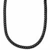 Lucleon 12 mm Black Stainless Steel Cuban Chain Necklace 1 Lucleon 12 mm Black Stainless Steel Cuban Chain Necklace -MEN NECKLACES shop 5 1 black12mm