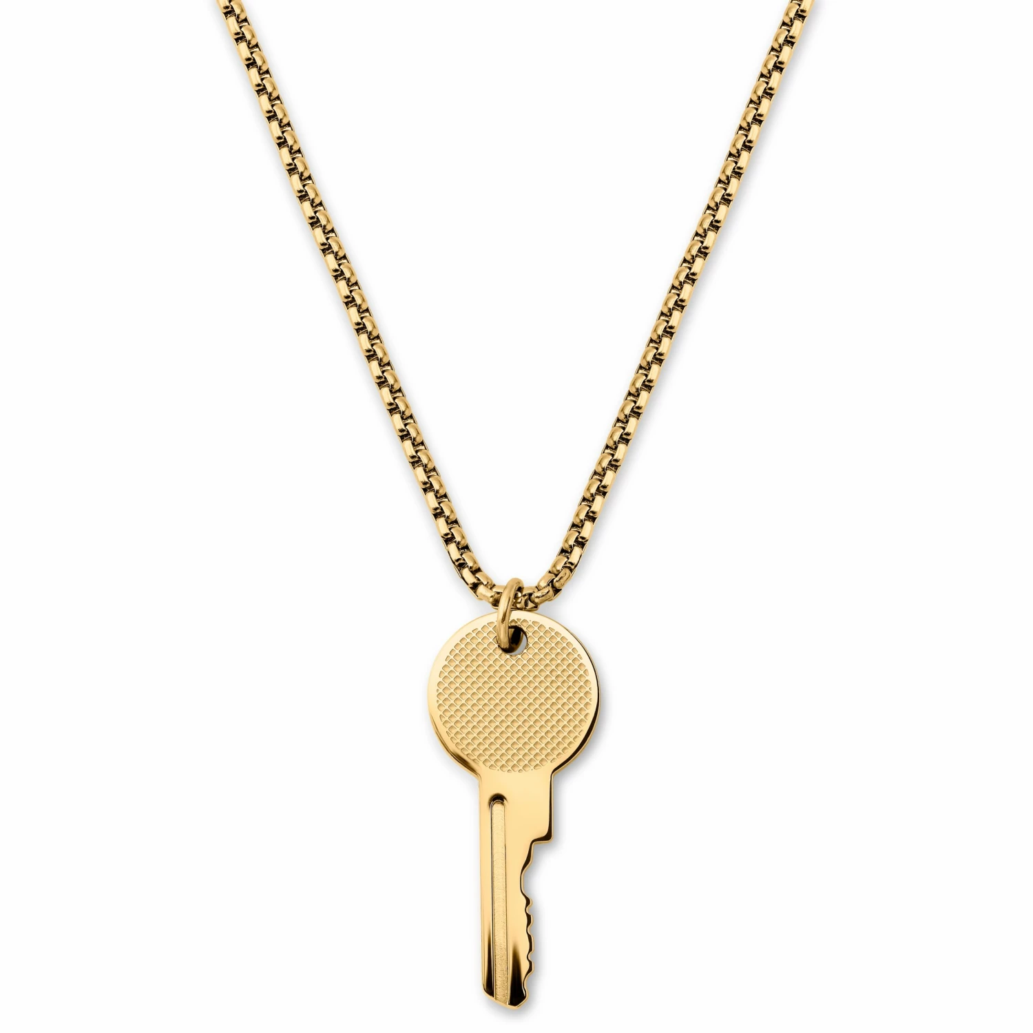 Otsu Egan | Gold-Tone Key Box Chain Necklace 3 Otsu Egan | Gold-Tone Key Box Chain Necklace