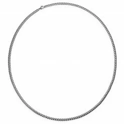 Lucleon 1/8" (3 mm) Silver-Tone Chain Necklace -MEN NECKLACES shop 6 1.b3214546e1f0cb178ff45eb0bcffc3e5 4