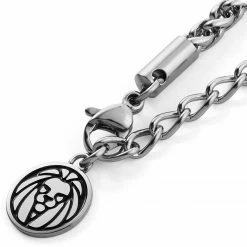 Lucleon Silver-Tone Stainless Steel Anchor & Black Onyx Dog Tag Wheat Chain Necklace 12 Lucleon Silver-Tone Stainless Steel Anchor & Black Onyx Dog Tag Wheat Chain Necklace -MEN NECKLACES shop 6 1sidro