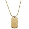 Lucleon Icarus | Gold-Tone Armor Plating Dog Tag Box Chain Necklace 2 Lucleon Icarus | Gold-Tone Armor Plating Dog Tag Box Chain Necklace -MEN NECKLACES shop 7 1.d4ed41233192f04cff38b9dcb828e49b