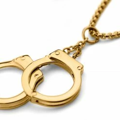 Otsu Egan | Gold-Tone Handcuff Box Chain Necklace -MEN NECKLACES shop 7 3.e7fa2dc9116d87dda9f9c82a860c2bdb