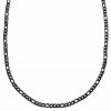 Lucleon Amager | 6 mm Gunmetal Stainless Steel Figaro Chain Necklace -MEN NECKLACES shop 8 2.059545496a56475cf1217e926fe851c9 1