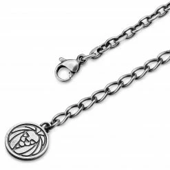 Lucleon Obelius | Vintage Silver-Tone Stainless Steel Owl Of Athena & Gold-Tone Coin Cable Chain Necklace -MEN NECKLACES shop 8 4.7b276da3f5522aa2edb5df2e6c44f7e0