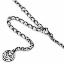 Lucleon Obelius | Vintage Silver-Tone Stainless Steel Owl Of Athena & Gold-Tone Coin Cable Chain Necklace -MEN NECKLACES shop 8 5.3ba08c5e82c68694bf0da18887dbc16b
