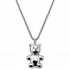Otsu Egan | Silver-Tone Stainless Steel Teddy Bear Box Chain Necklace 1 Otsu Egan | Silver-Tone Stainless Steel Teddy Bear Box Chain Necklace -MEN NECKLACES shop 9 1.6b229ae751371f56d89209a005aba486